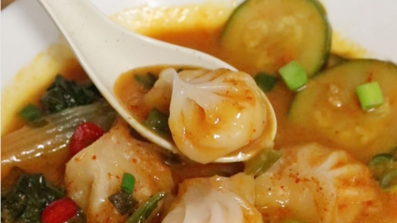 Image of Red Curry Dumpling Soup