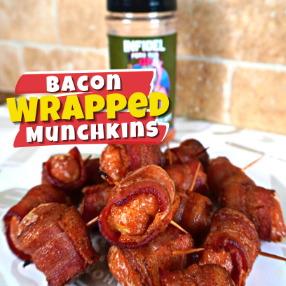 Image of Bacon Wrapped Munchkins