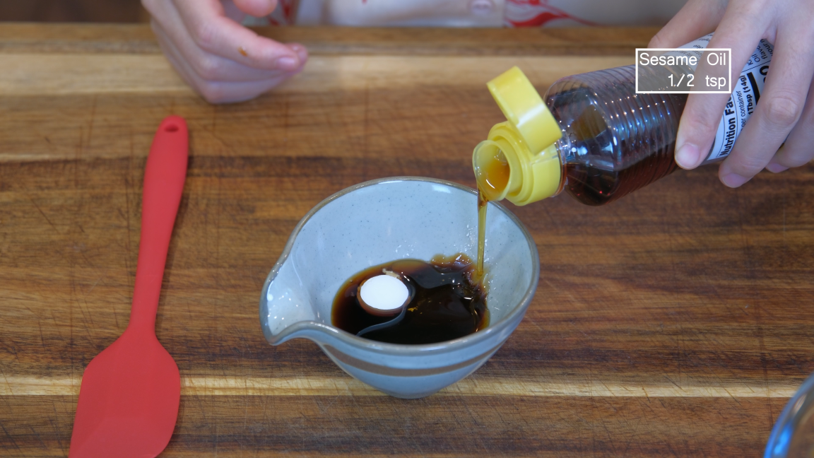 Image of Meanwhile, combine the soy sauce, hoisin sauce,  cornstarch, and sesame oil in a small bowl. Mix well and set it aside.