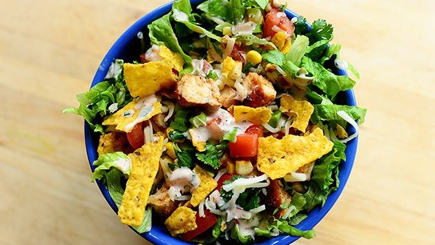 Tantalising Chicken Taco Salad