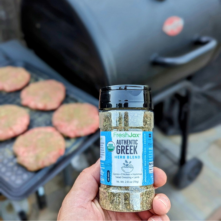 Image of Season both sides of each patty with more seasoning.