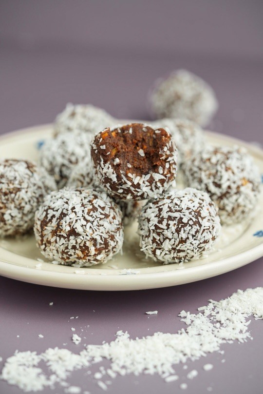 Image of Chokladbollar med sötpotatis