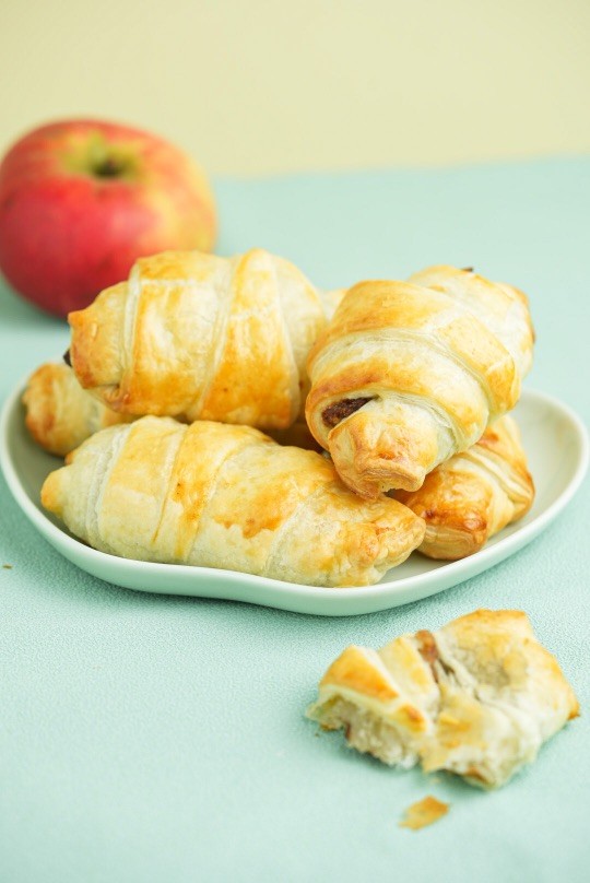 Image of Croissanter med äpple