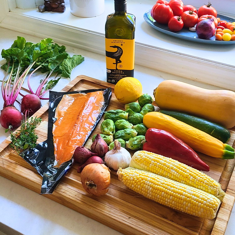 Image of Preheat your oven to 425°F and take the trout out of the fridge to allow it to come to room temperature.