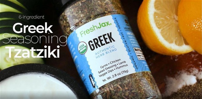 Image of Hillary's Organic Greek Seasoning Tzatziki With 6 Ingredients