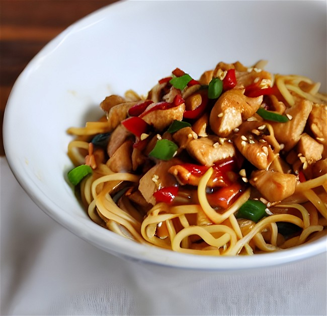 Image of Kung Pao Vegetable Noodles