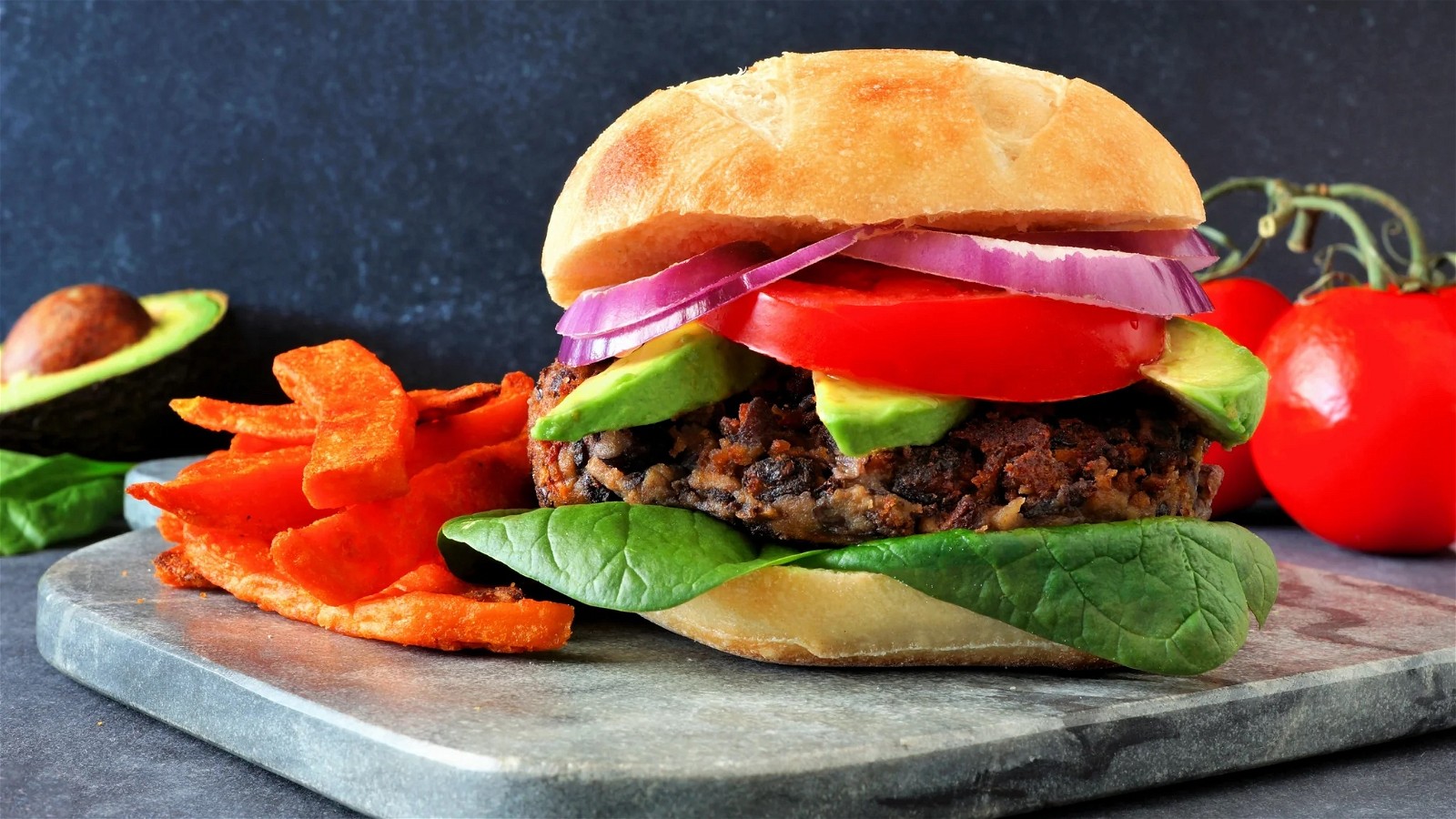 Image of Grilled Black Bean Burgers with Chipotle Mayo