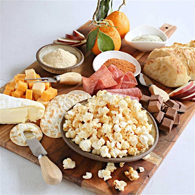 Image of Popcorn Charcuterie Board