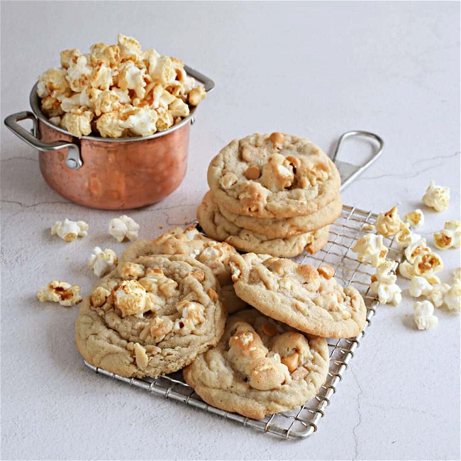 Image of Salted Caramel Popcorn Cookies