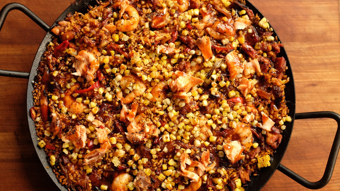 Image of Barbecue Paella