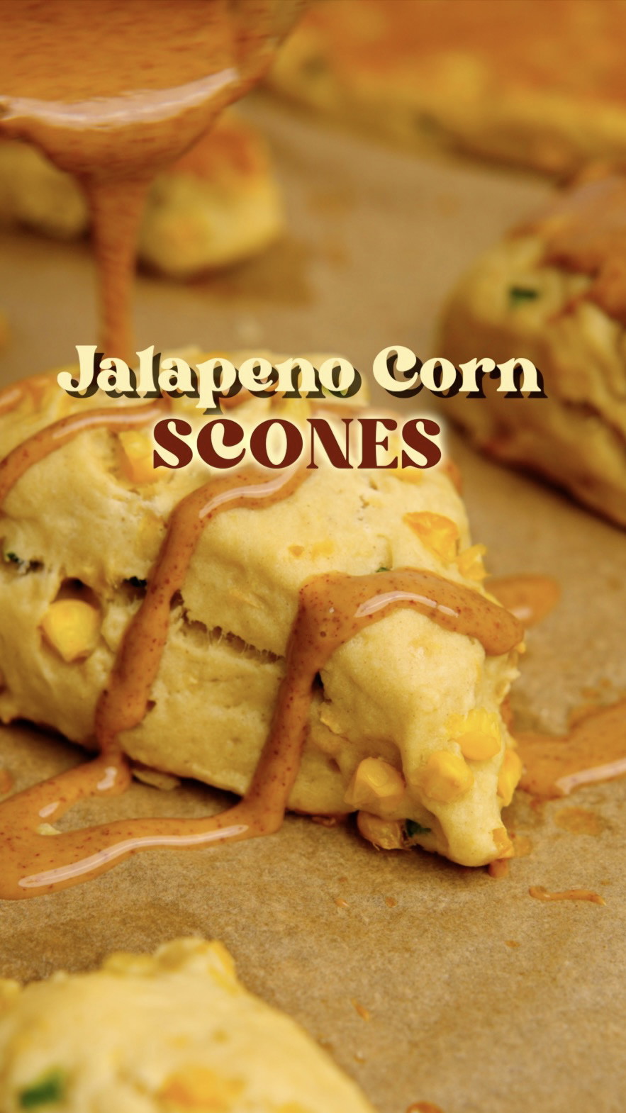 Jalapeño Corn Scones and Vegan Cultured Butter