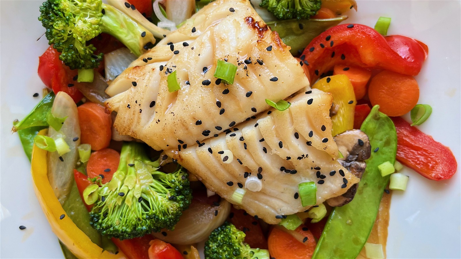 Image of Stir Fry with Miso Marinated Sablefish