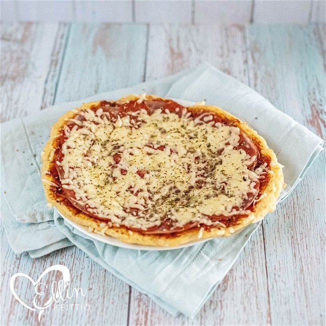 Image of Keto ja gluteeniton pizzapohja Ellin Premium-perunakuidusta