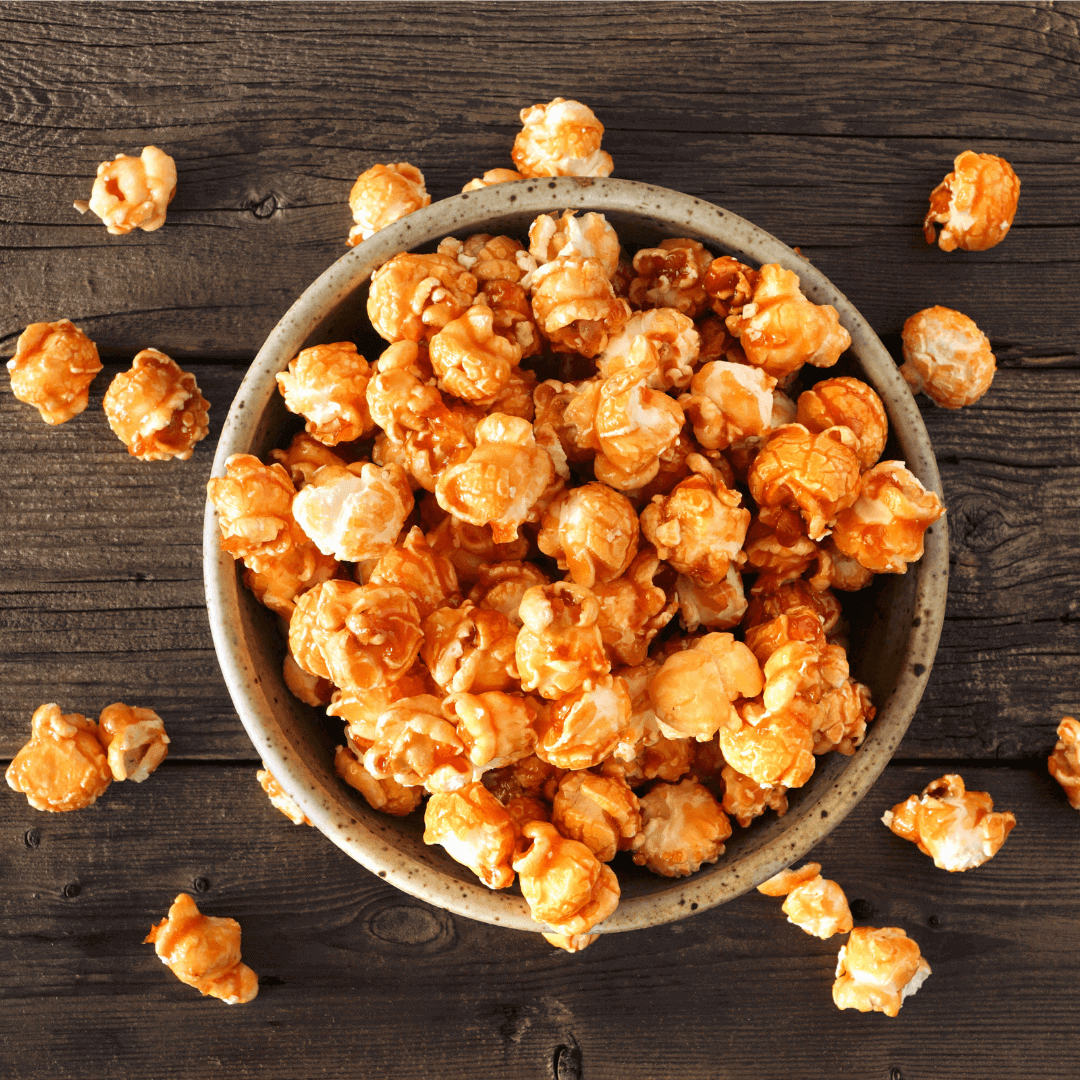 Cheesy Cajun Popcorn for Movies about New Orleans