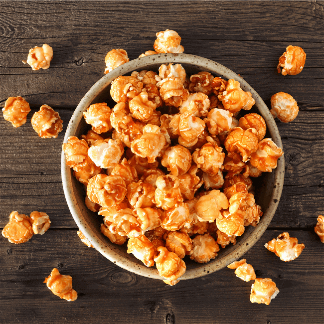 Image of Cheesy Cajun Popcorn for Movies about New Orleans