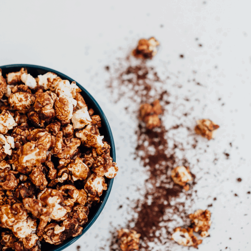 Spiced Caramel Popcorn
