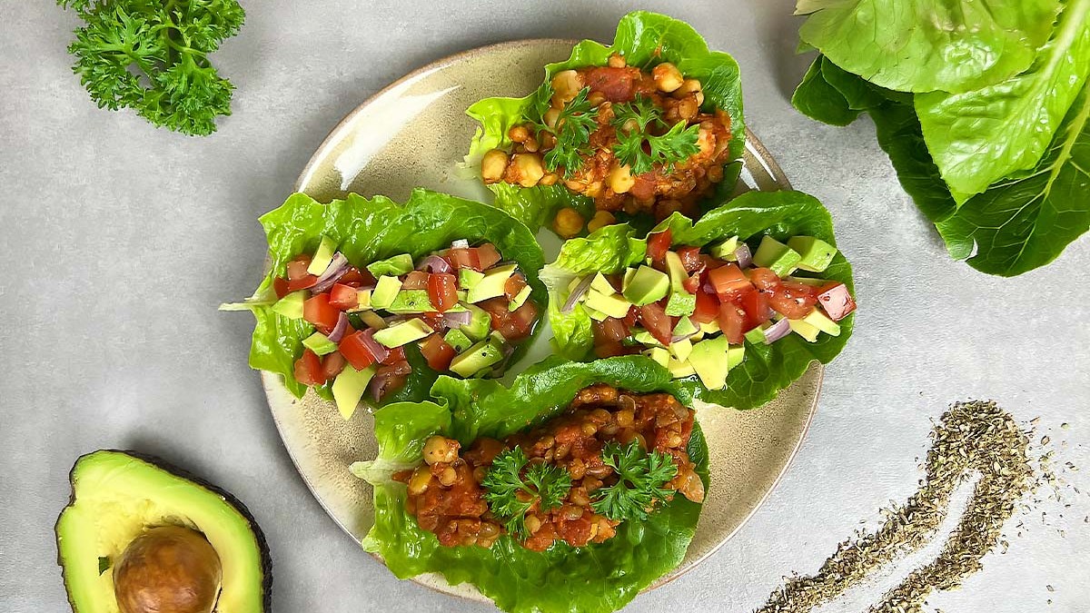 Image of Herzhafte Salat Schiffchen
