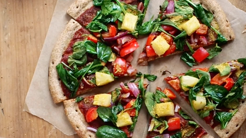 Image of BBQ Pineapple Pizza