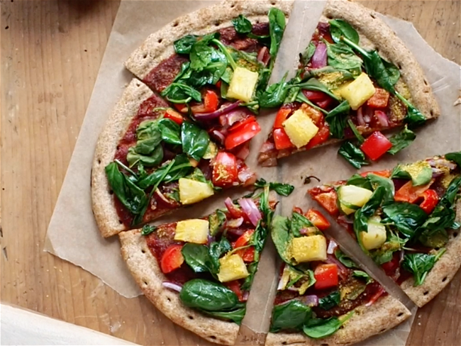 Image of BBQ Pineapple Pizza