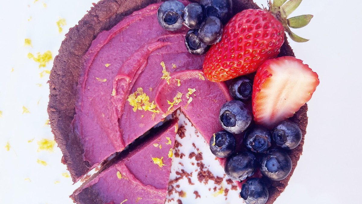 Chocolate Raspberry Tart