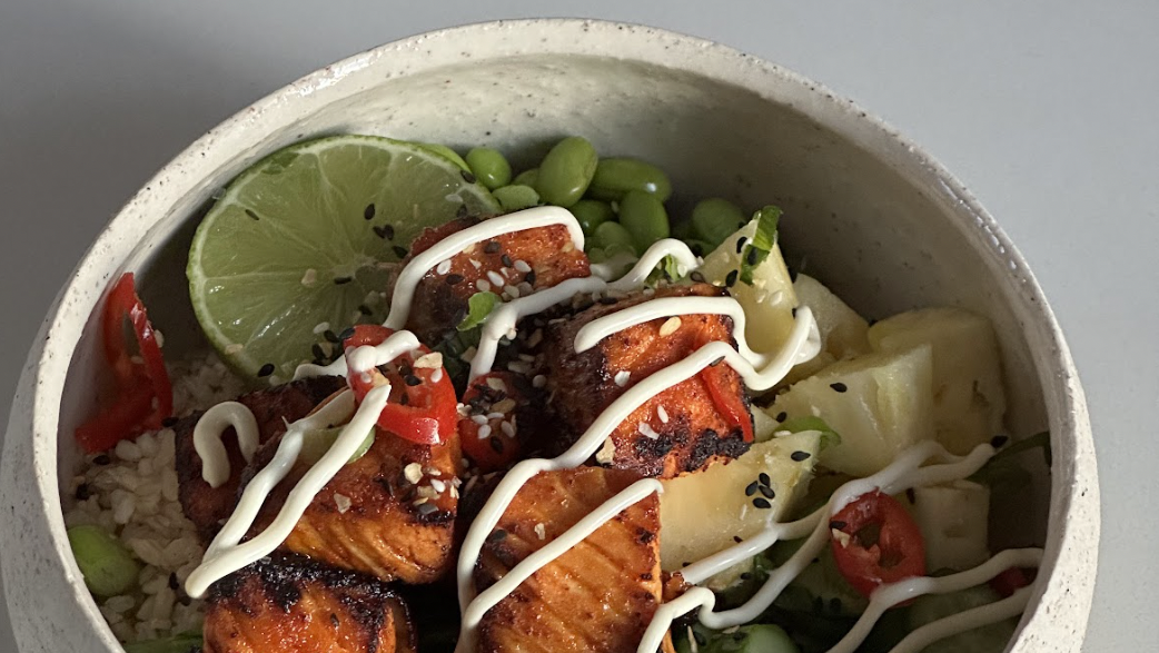 Mingle&#39;s Chilli Lime Fiesta: The Ultimate Salmon Bowl!-image