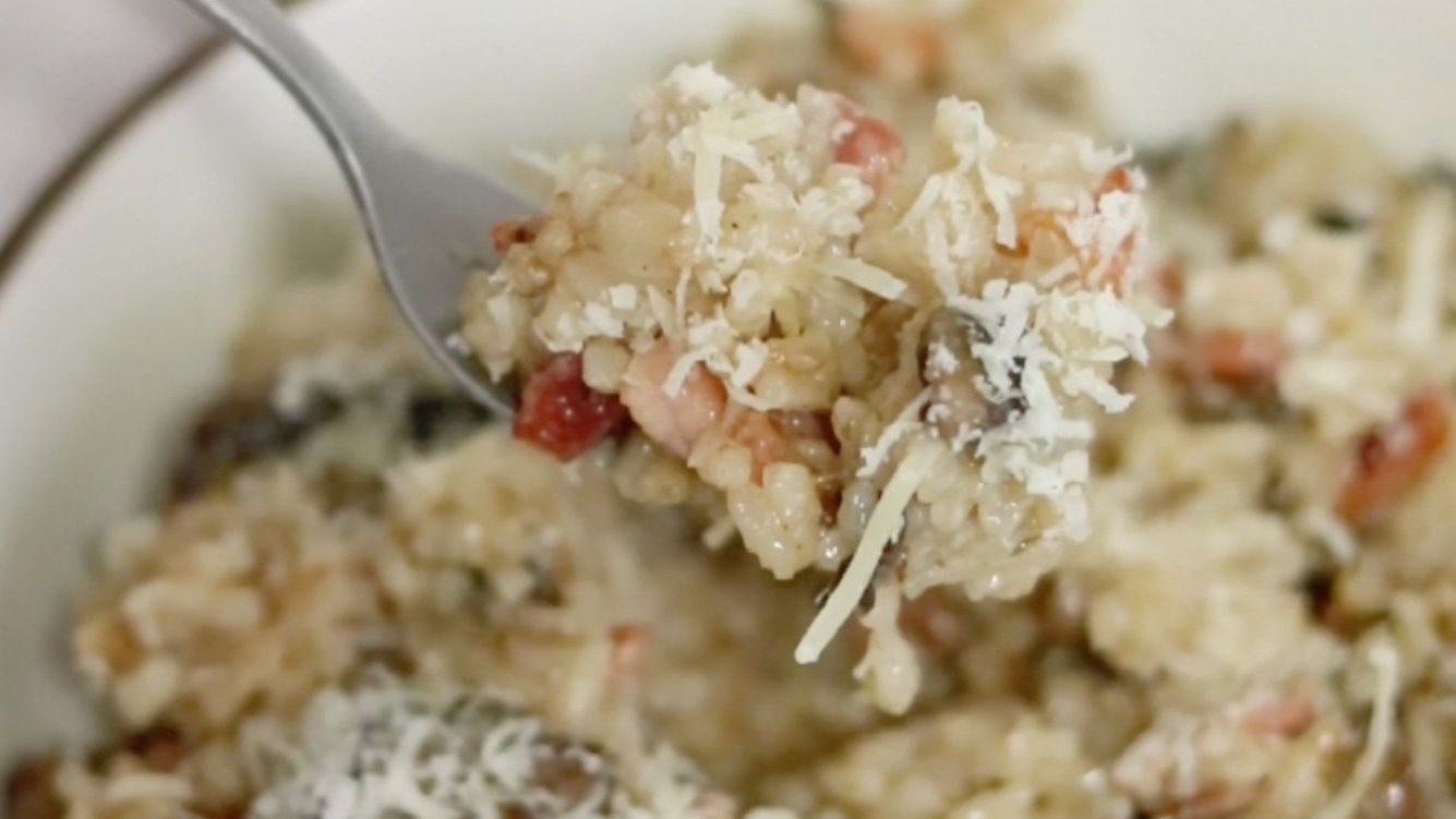 Image of Bacon & Mushroom Risotto