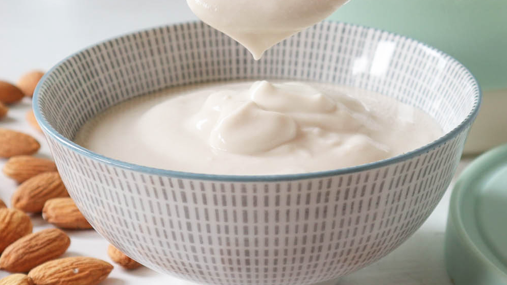 Image of How to make almond milk yogurt