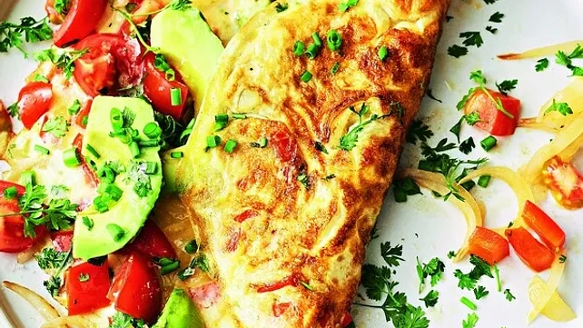 Image of Omelett mit Tomaten & Avocado
