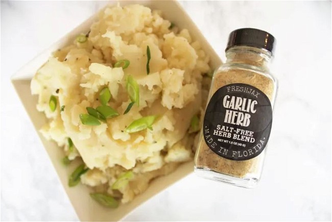Image of Hillary's Garlic Herb Mashed Potatoes
