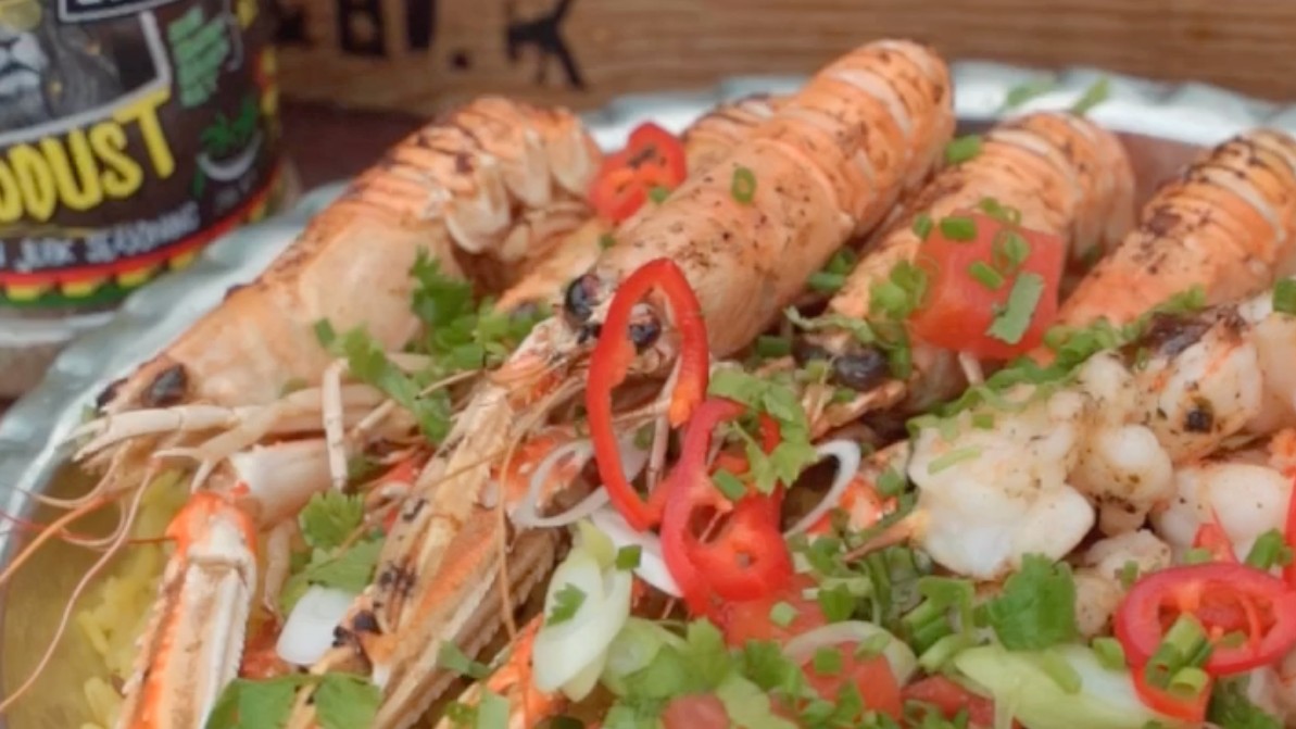 Image of Woodfire Jerk Buttered Shrimp