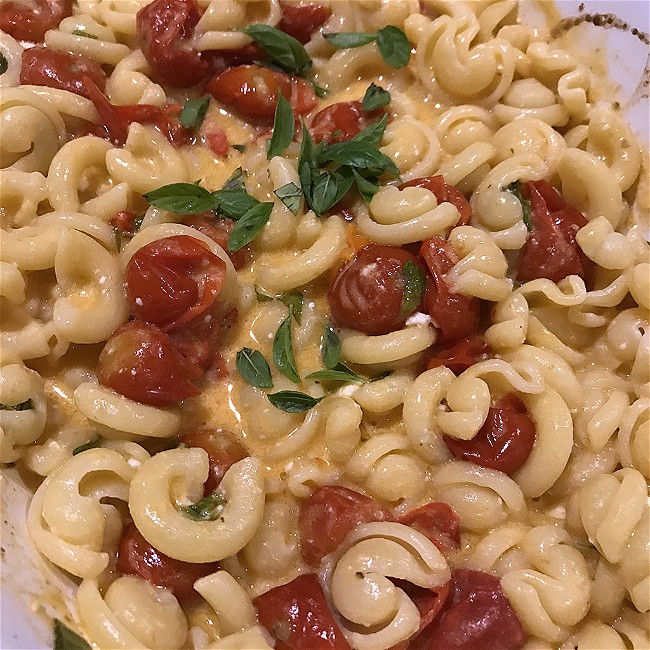 Image of Baked Tomato and Feta Pasta