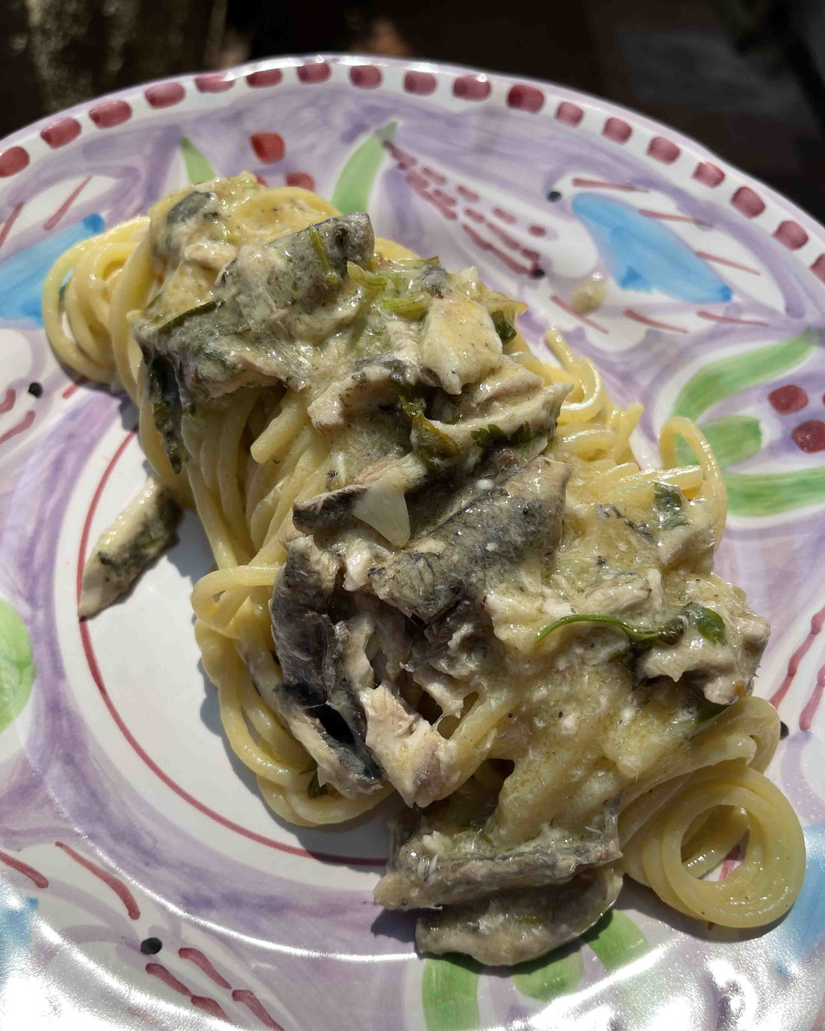 Pasta with Anchovies (Pasta alle Alici)