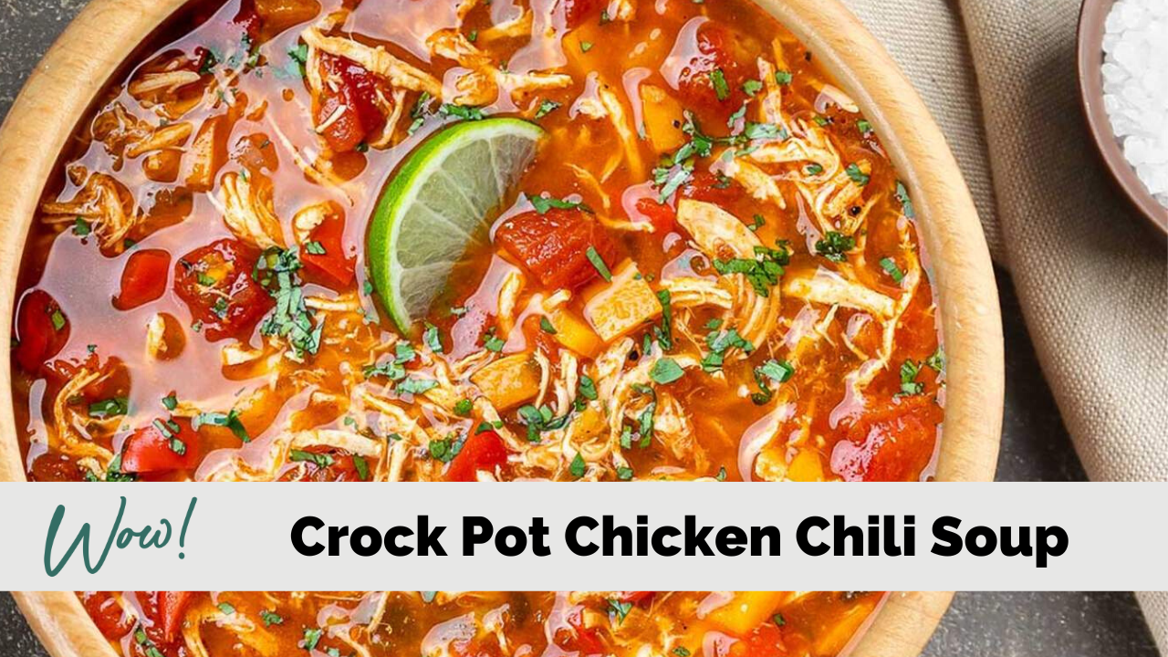 Image of Crock Pot Chicken Chili Soup a Lean and Green Comfort Food Recipe