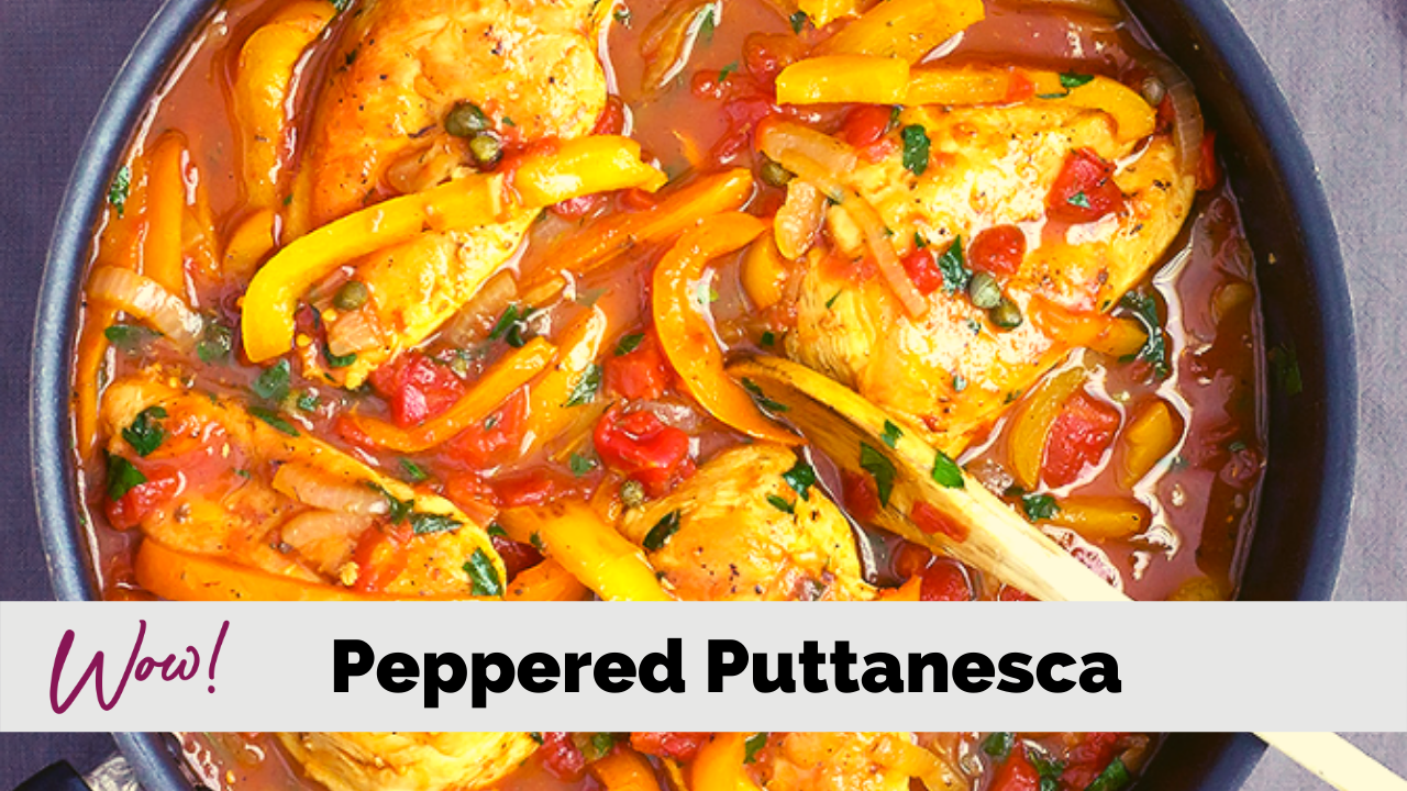Image of Peppered Puttanesca – a Lean and Green Recipe