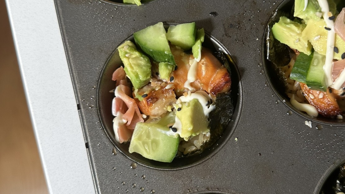 Sushi Reinvented: Mingle&#39;s Muffin Madness!-image