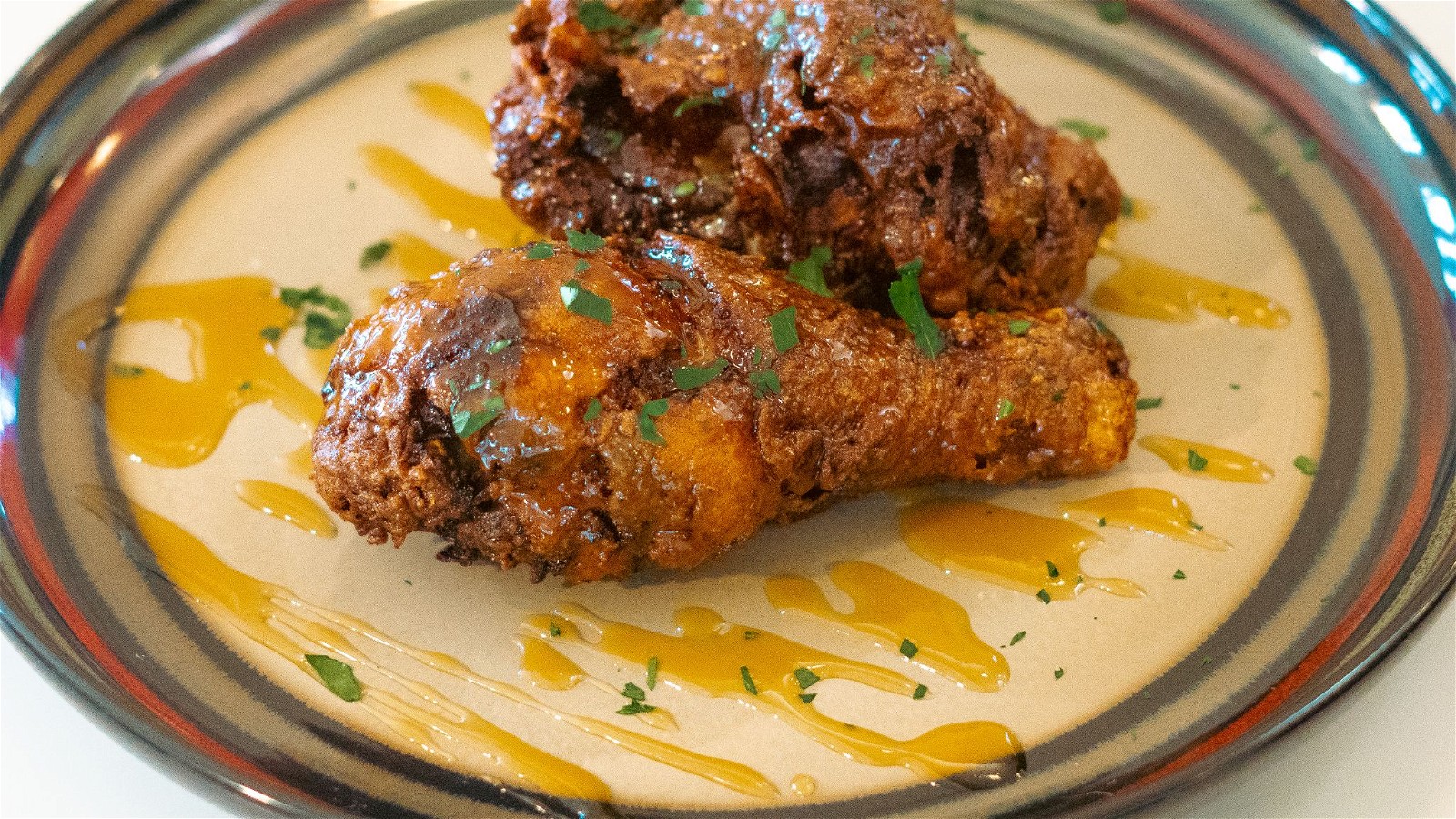 Image of Honey Butter-Glazed Fried Chicken