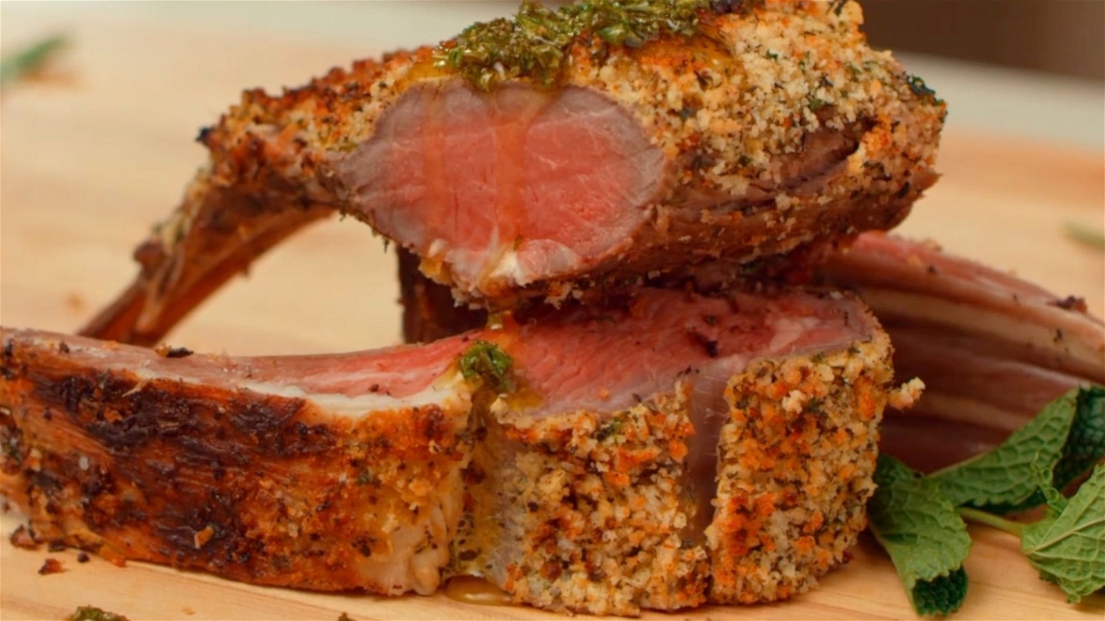Image of Herb-Crusted Lamb Chops