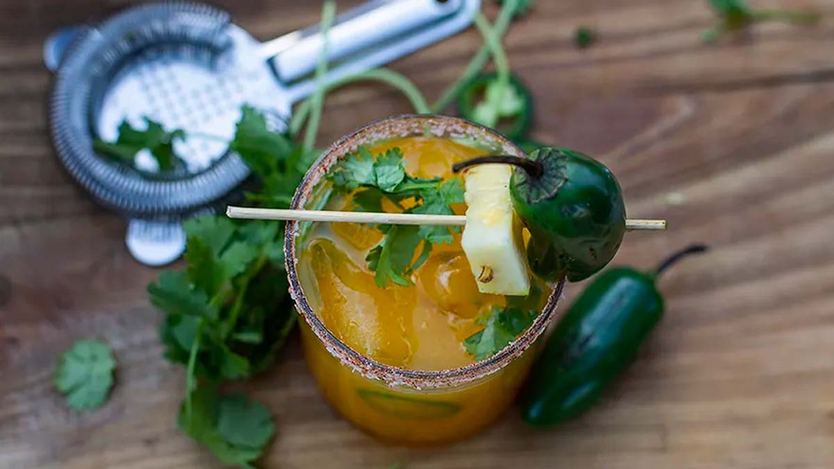 Image of Jalapeno & Mango Margaritas