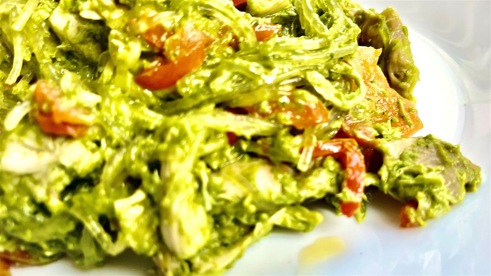 Image of Pesto Chicken Noodles