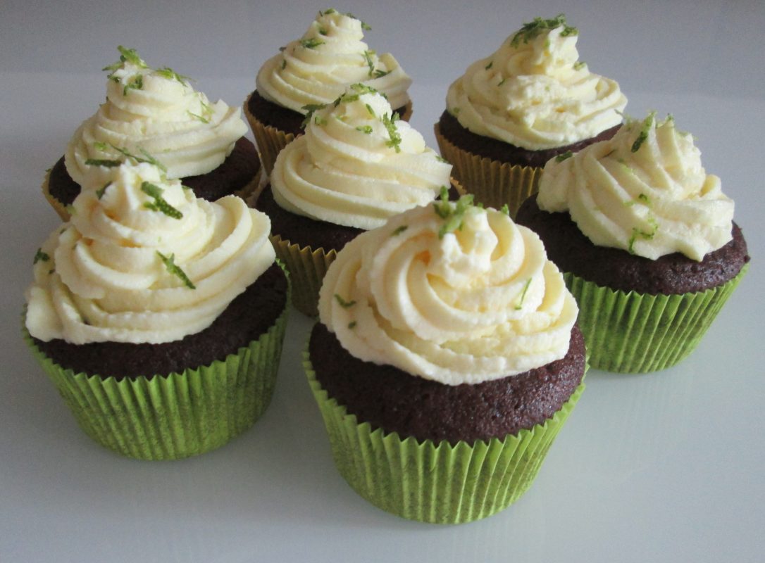 Frisches Limetten-Frischkäse-Topping