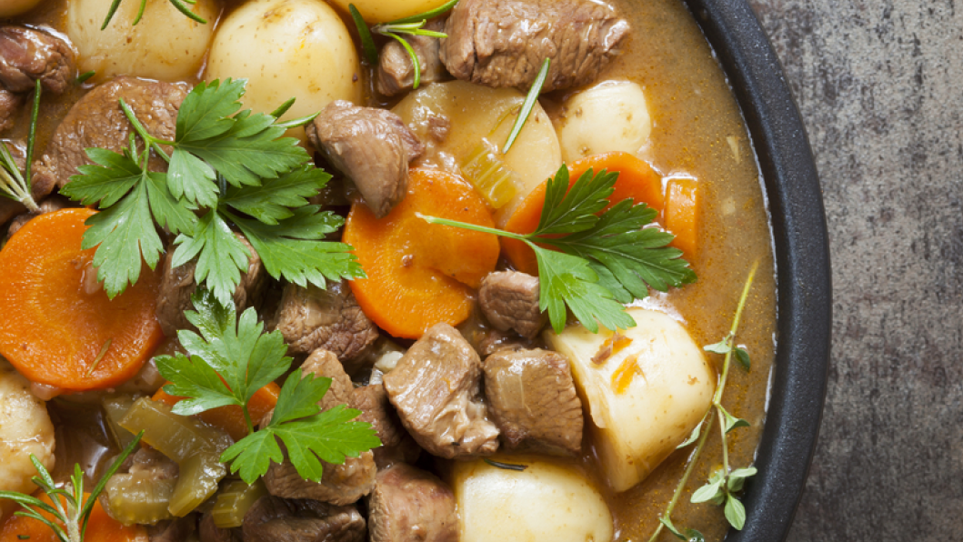 Image of Beer Braised Irish Stew & Colcannon