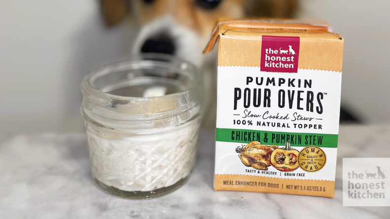 Image of Pumpkin Mousse Recipe for Dogs