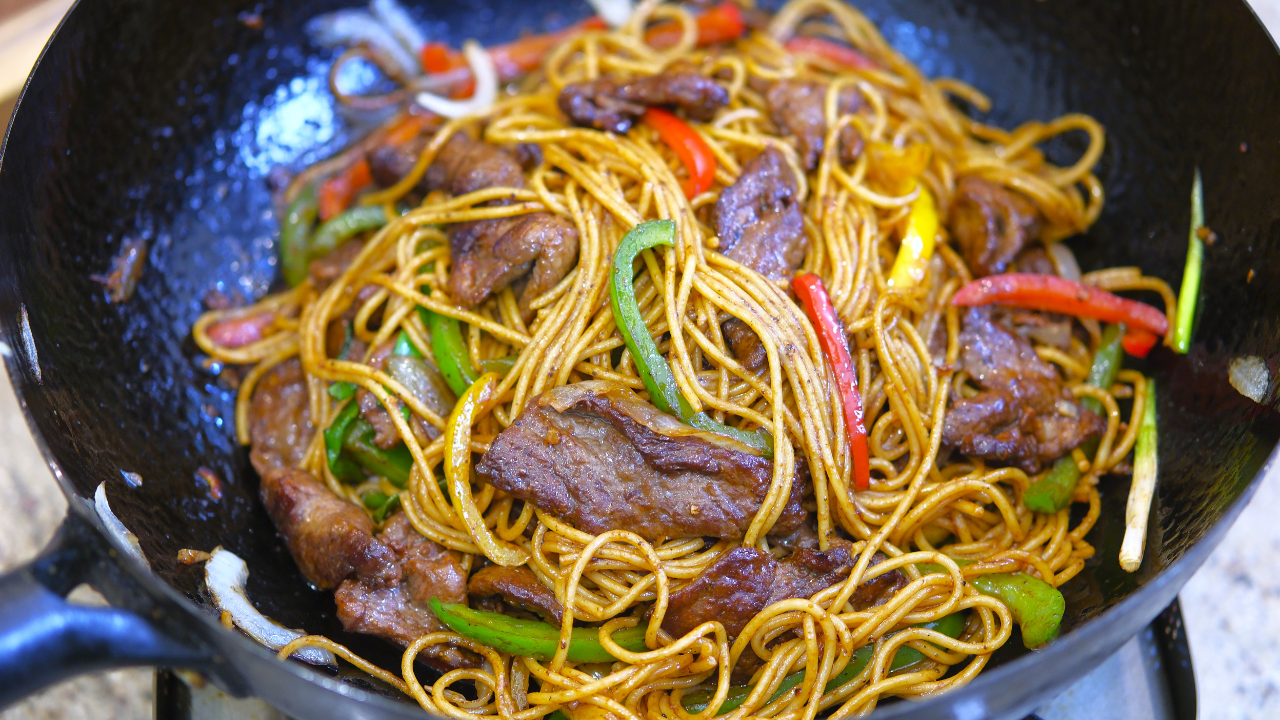 Image of BETTER THAN TAKEOUT - Cantonese Beef Chow Mein