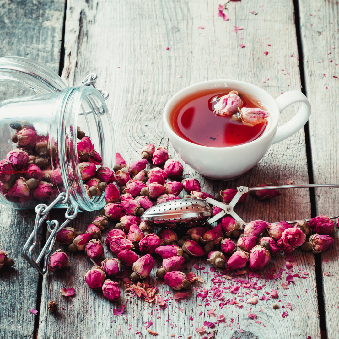 Simple Maple Rosehip Tea