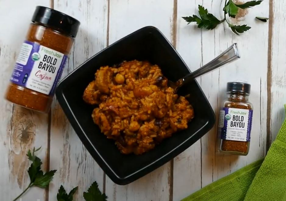 Hillary's Bold Bayou Plant-Based Jambalaya