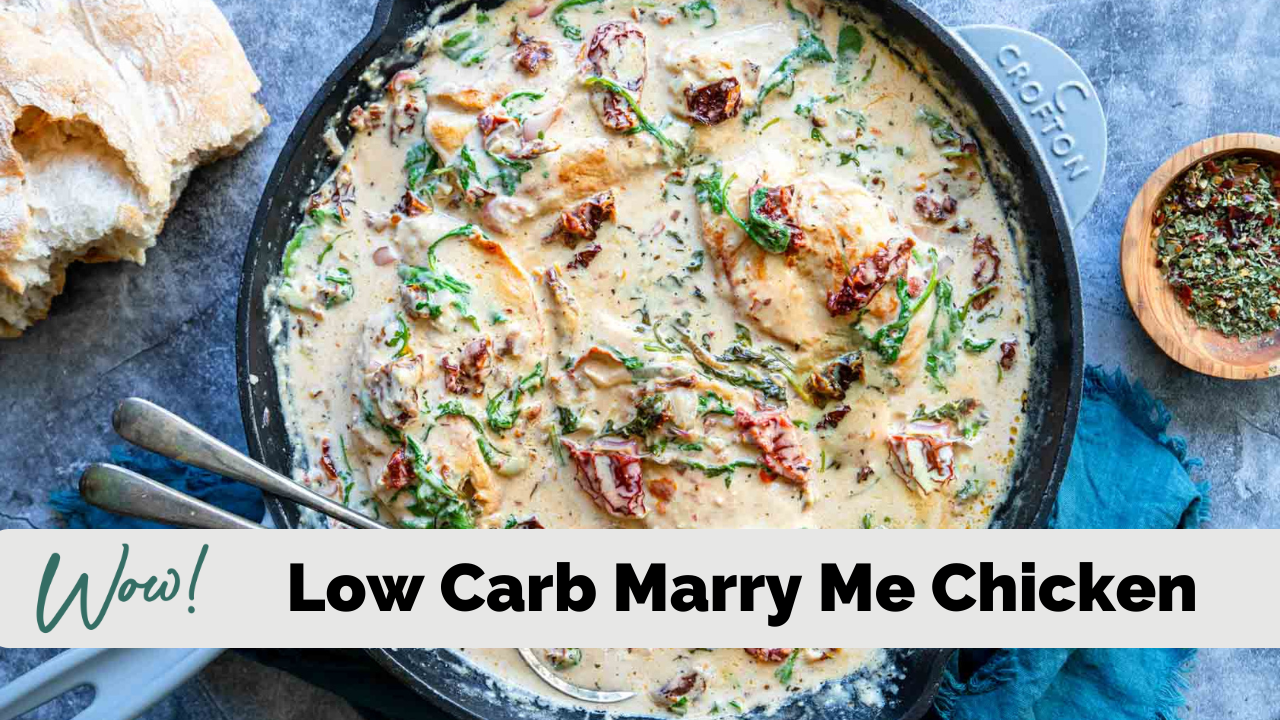 Image of Low Carb Marry Me Chicken