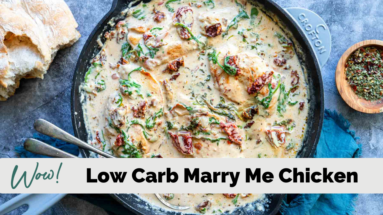Low Carb Marry Me Chicken