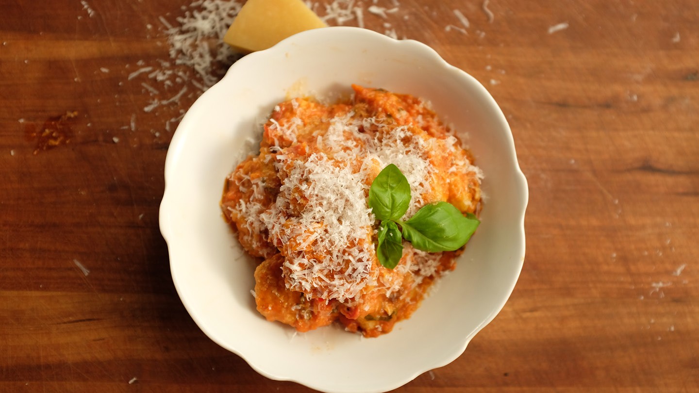 Smoky Gnocchi with Vodka Sauce