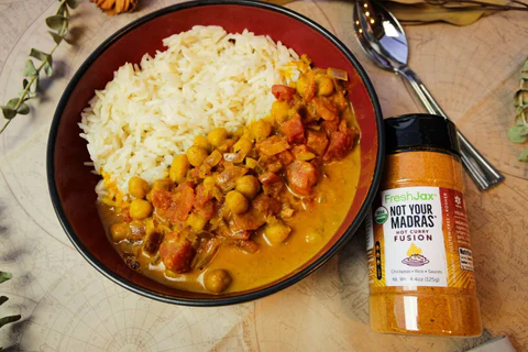 Hillary's Not Your Madra's Plant-based Curry