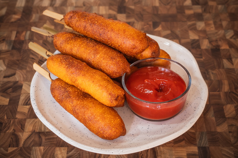 Corn dogs